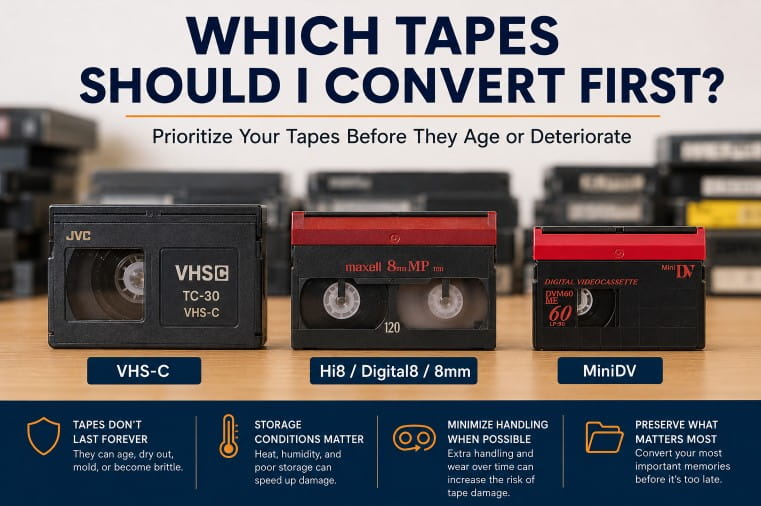 Which Video Tapes To Convert First