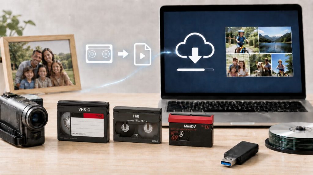 camcorder tapes to digital