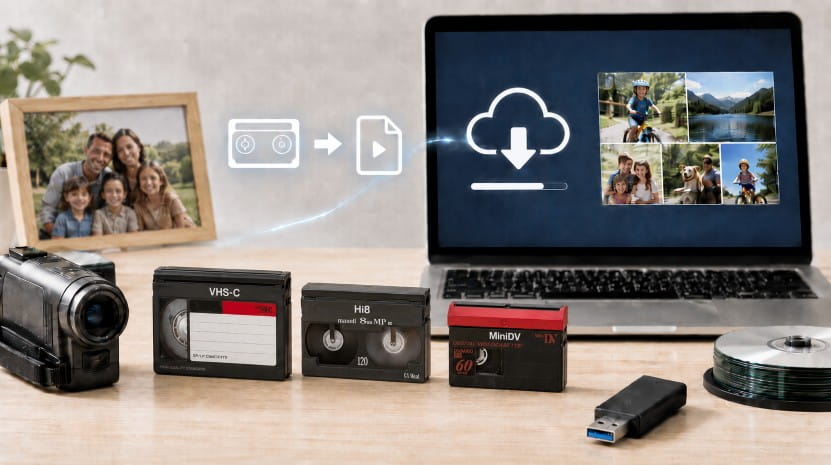 camcorder tapes to digital